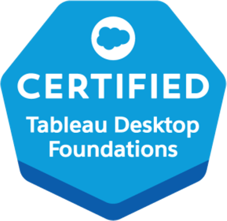 Tableau Desktop Foundations